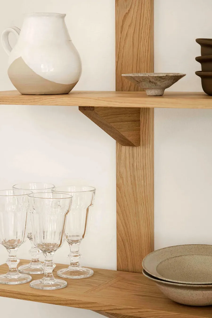 B100 Sorø Hylde, 100 x 50 cm fra<FDB Møbler Best