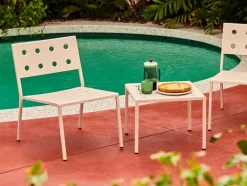 Balcony low table, 50x51 cm fra<HAY Hot