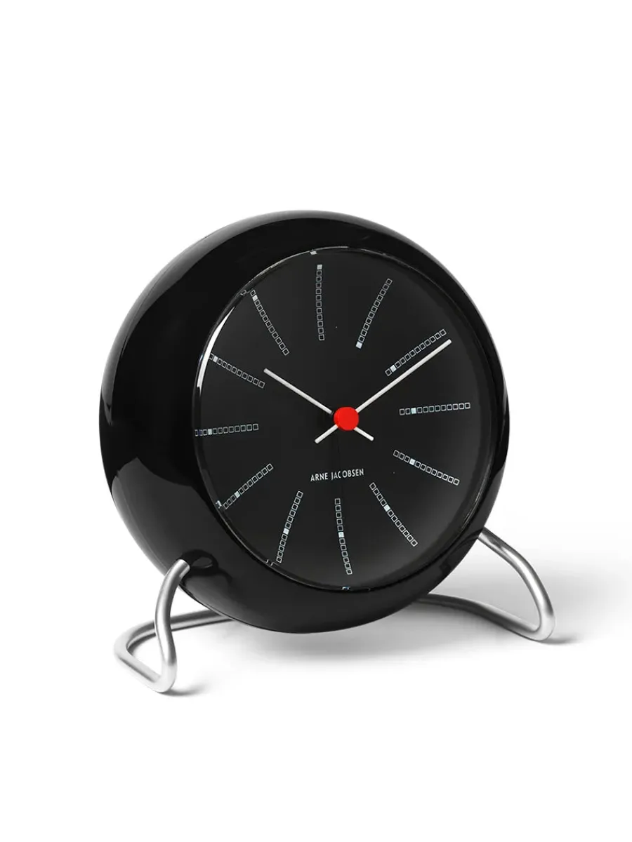 Bankers Bordur, sort af Arne Jacobsen<Arne Jacobsen Clocks Discount