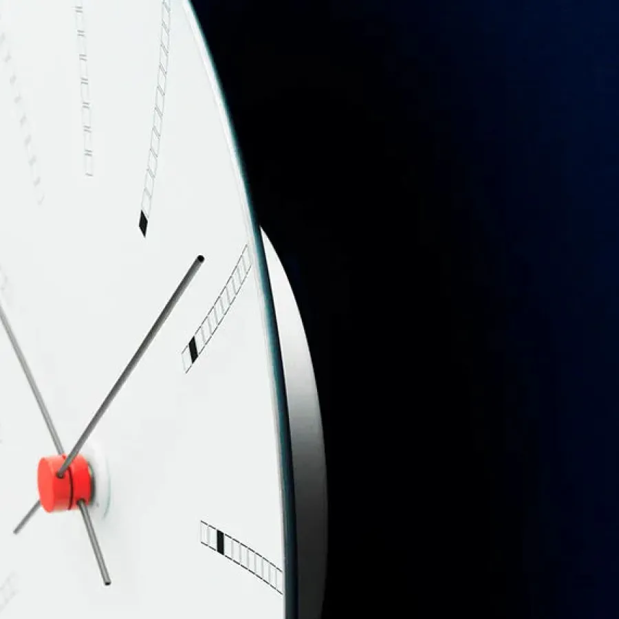 Bankers club vægur af Arne Jacobsen (Ø: 48)<Arne Jacobsen Clocks Hot