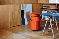 Barboy Sidebord, hvid af Verner Panton<Verpan