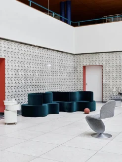 Barboy Sidebord, hvid af Verner Panton<Verpan