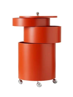Barboy Sidebord, orange af Verner Panton<Verpan Discount