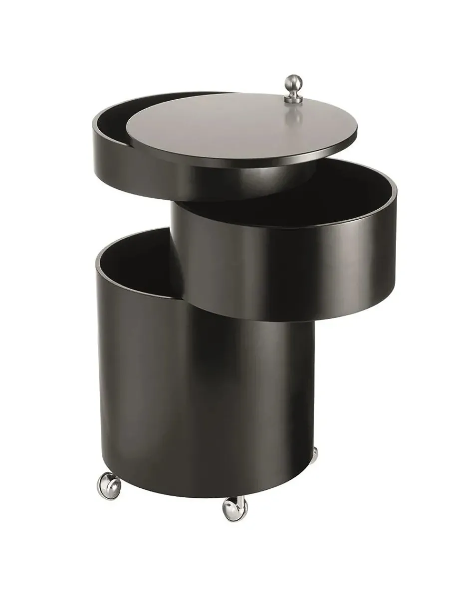 Barboy Sidebord, sort af Verner Panton<Verpan Discount