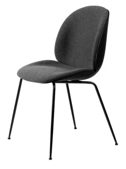 Beetle Chair, forsidepolstret, sort skal fra<GUBI Clearance
