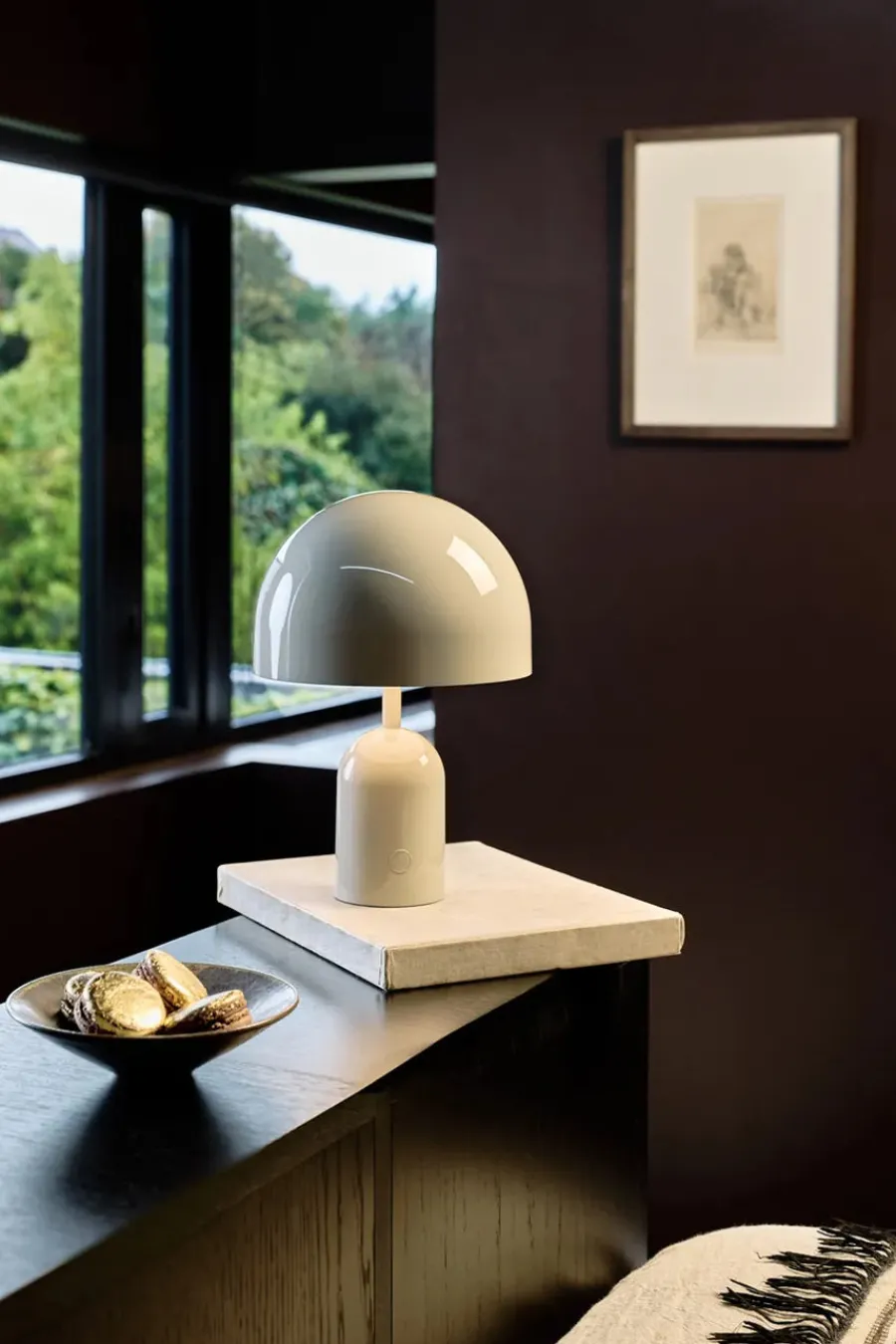 Bell Portable Bordlampe, taupe fra<Tom Dixon Sale