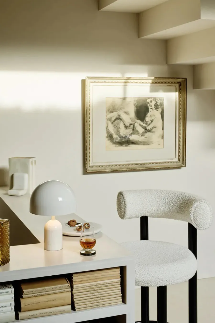 Bell Portable Bordlampe, taupe fra<Tom Dixon Sale