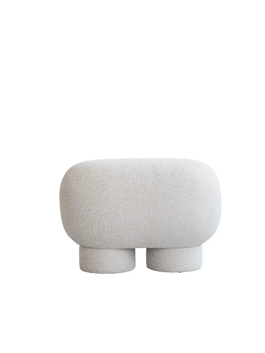 Big Foot Bench Petit, bouclé fra<101 Copenhagen Best