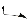 Big Wall Lamp w/1 Rotating Straight Arm af Serge Mouille<Editions Serge Mouille Hot