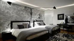 Big Wall Lamp w/4 Rotating Straight Arms af Serge Mouille<Editions Serge Mouille Sale