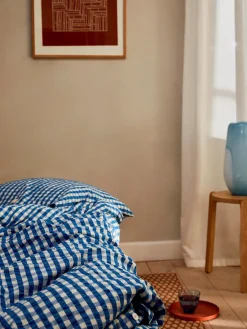 Bæk & Bølge Sengetøj, grå/birk fra<Juna Discount