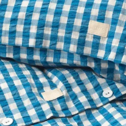 Bæk & Bølge Sengetøj, grøn/soft pink fra<Juna Online