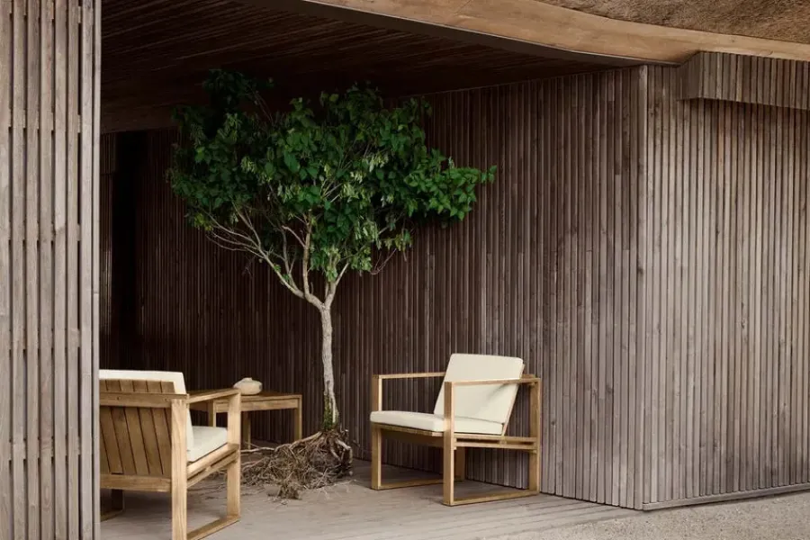 BK11 Loungestol fra<Carl Hansen & Søn New