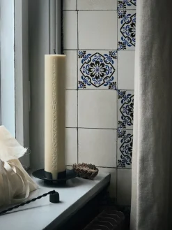 Block Candle Holder, sort messing fra<Ferm Living New