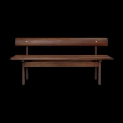 BM0699 Asserbo bænk m. ryglæn af Børge Mogensen<Carl Hansen & Søn New