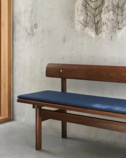 BM0699 Asserbo bænk m. ryglæn af Børge Mogensen<Carl Hansen & Søn New