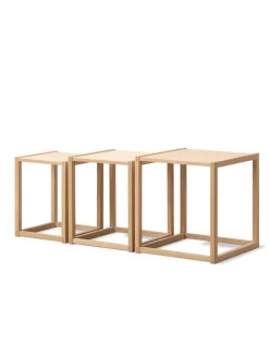 BM375 Nesting Tables af Børge Mogensen<Fredericia Furniture Discount