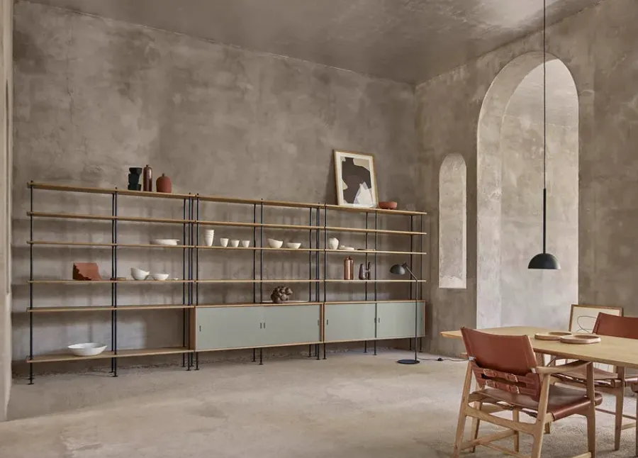 BM0253-4 Reol af Børge Mogensen<Carl Hansen & Søn Clearance