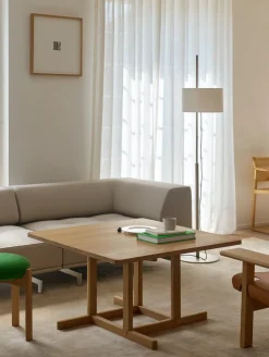 BM80 Shaker sofabord, firkantet af Børge Mogensen<Fredericia Furniture Discount