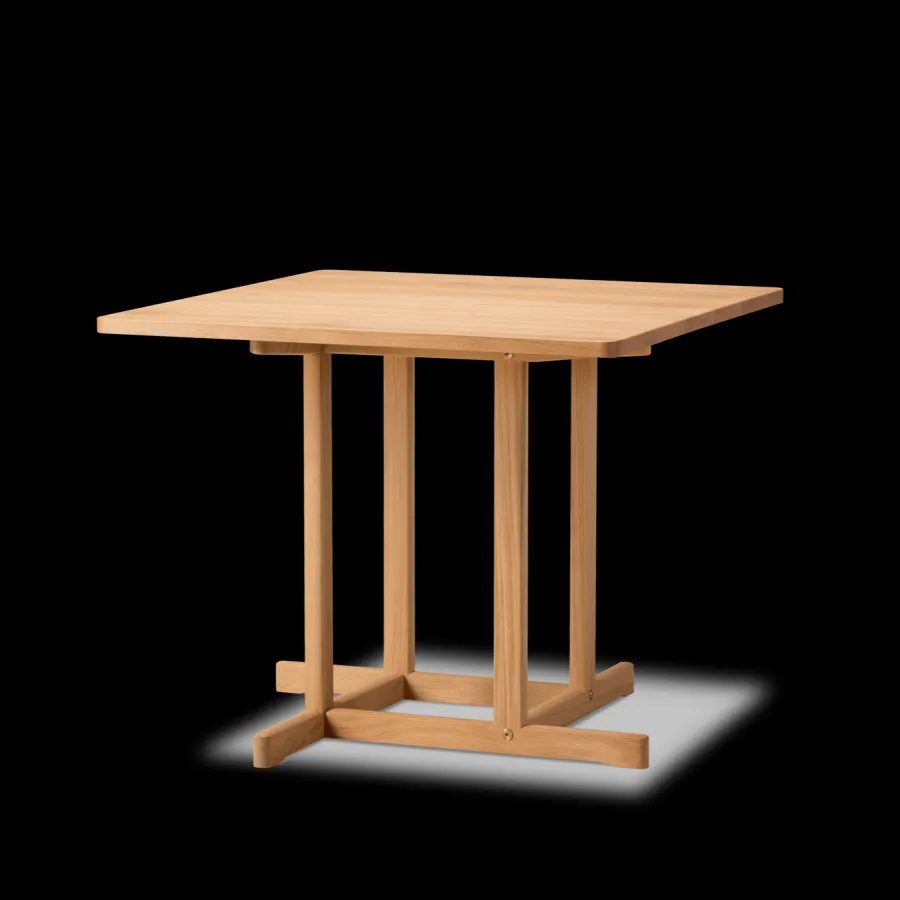 BM80 Shaker spisebord, firkantet af Børge Mogensen<Fredericia Furniture Discount