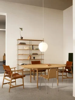 BM0121 Spisebord, olieret eg af Børge Mogensen<Carl Hansen & Søn New