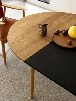 BM0121 Spisebord, sæbebehandlet eg af Børge Mogensen<Carl Hansen & Søn Best