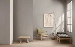 BM0488L Table Bench af Børge Mogensen<Carl Hansen & Søn