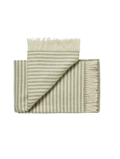 Bogø Plaid, light green fra<Silkeborg Uldspinderi Best