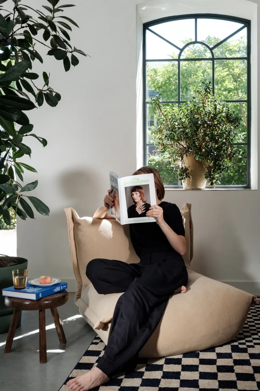 Bonbaron Slim Boucle lænestol fra<Fatboy Clearance