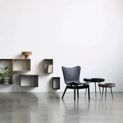 Bowl table coffee waste grey fra<Mater New