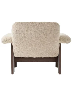 Brasilia Lounge Chair, low back, sheepskin fra<Audo Copenhagen Clearance