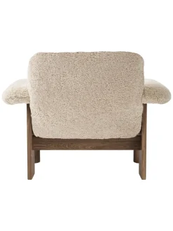 Brasilia Lounge Chair, low back, sheepskin fra<Audo Copenhagen Clearance