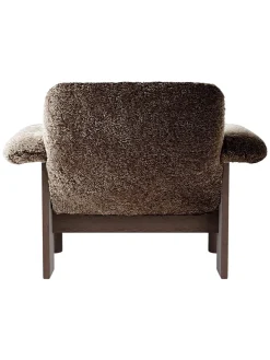 Brasilia Lounge Chair, low back, sheepskin fra<Audo Copenhagen Clearance