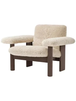 Brasilia Lounge Chair, low back, sheepskin fra<Audo Copenhagen Clearance