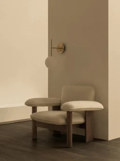 Brasilia Lounge Chair, low back, sheepskin fra<Audo Copenhagen Clearance