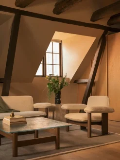 Brasilia Lounge Chair, low back, sheepskin fra<Audo Copenhagen Clearance