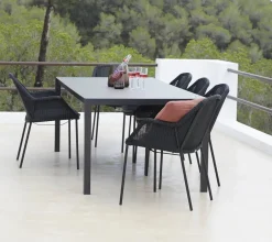 Breeze Havestol m. Armlæn, stabelbar fra<Cane-line Online