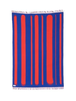 Brush Plaid, blue/red fra<raawii Discount