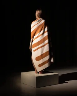 Brush Plaid, tan/milk fra<raawii