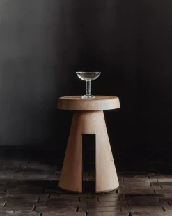 Bubble Glass Champagne Coupe, plain top fra<Louise Roe Discount