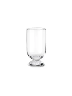 Bubble Glass Water Tall, plain top fra<Louise Roe