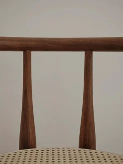 Bukowski Chair m. Fransk Flet, valnød fra<New Works