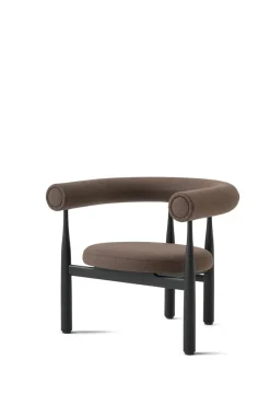 Bukowski Loungestol, sort bøg fra<New Works Outlet