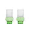 Bump Tall Glasses Green fra<Tom Dixon New