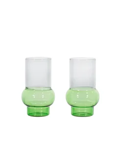 Bump Tall Glasses Green fra<Tom Dixon New