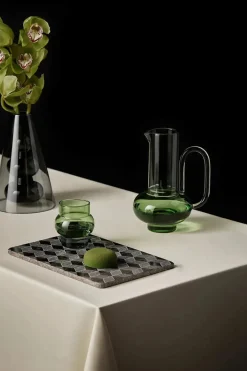 Bump Vase Tall Green fra<Tom Dixon New