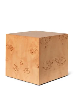 Burl Cube Side Table fra<Ferm Living Hot