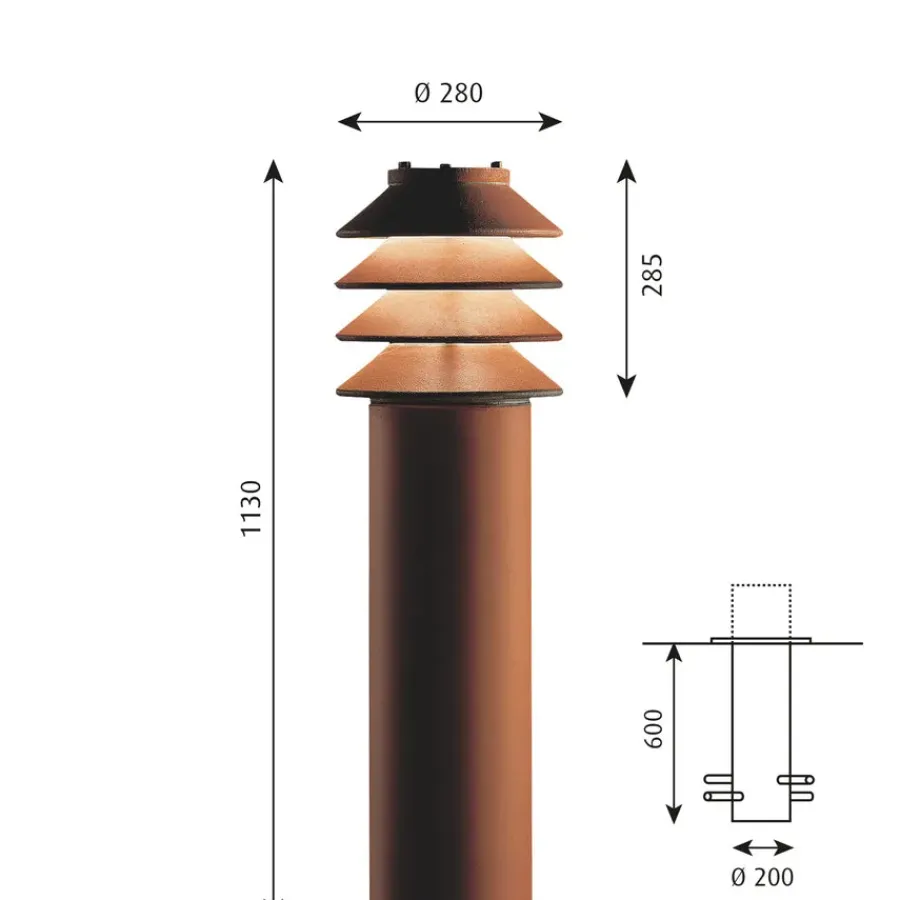 Bysted Pullert fra<Louis Poulsen Hot