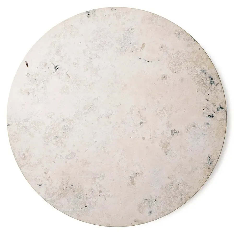 Cabin bord Ø130, beige marmor fra<Vipp Online