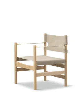 Canvas 21 stol, lys olieret eg af Børge Mogensen<Fredericia Furniture Sale